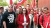 Die Jusos aus Duisburg und Dorsten zusammen mit Andrea Nahles