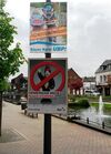 Gemeinsam mehr Nazis stoppen. Juso-Plakat an der Dorstener Wall- und Grabenanlage. (Kommunalwahlkampf 2014)